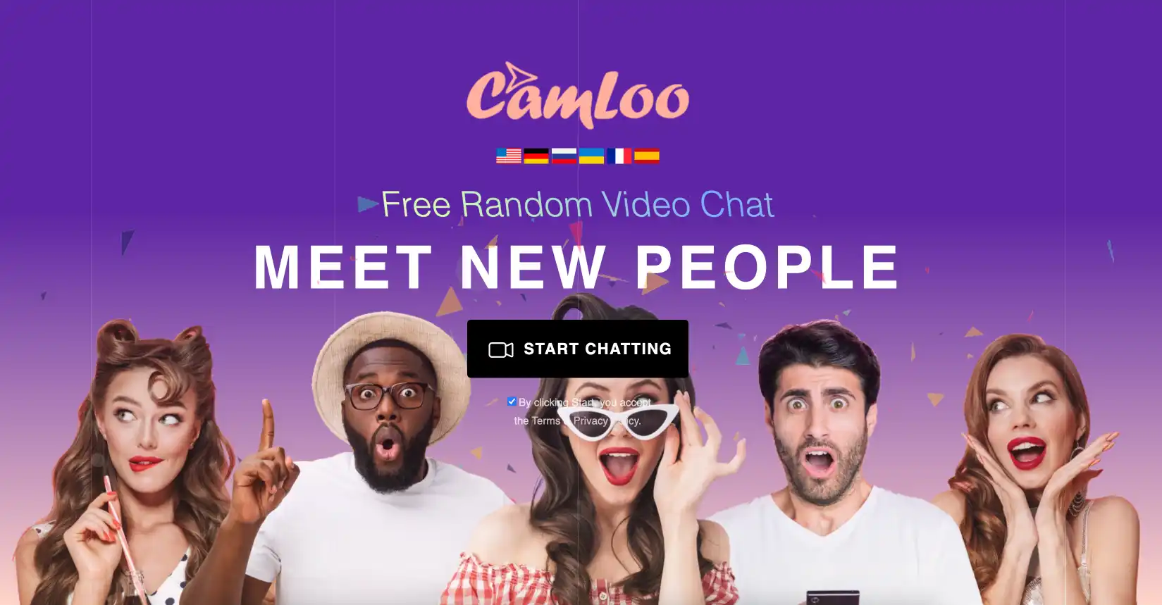 Camloo: Free Video Calls App with Random Girls | Alternative